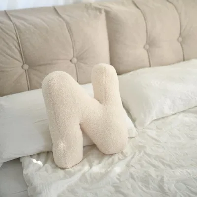 26 English Letters Pillow Sofa Cushion Shooting Props N - Shop at LoveMi