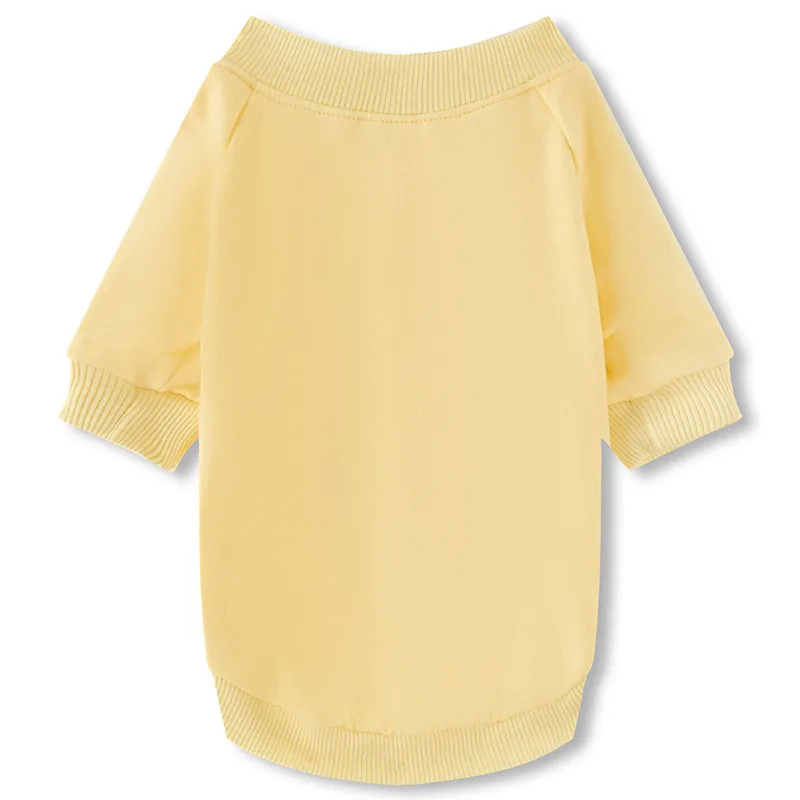 Pullover Sweater Pet Dog Sparkling Style Clothes - Yellow - View 1