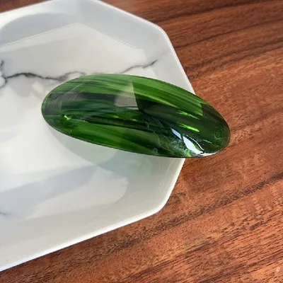 Oval Hairpin Half Tie Hair Clips Hair Accessories Back Head Hairpin Headwear Spring Clip Top Coral Green - Shop at LoveMi