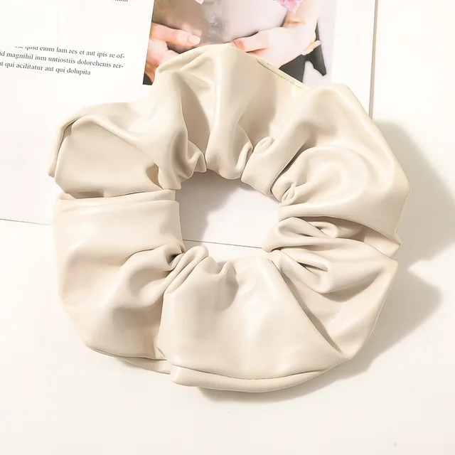 New PU Large Ponytail Hair String Beige - Shop at LoveMi