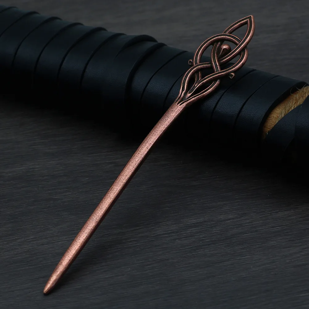Irish Barrettes Alloy Hair Accessories Bronze - Shop at LoveMi