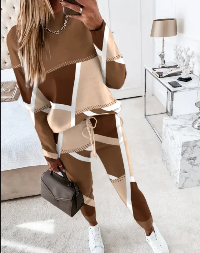 Fashion Casual Women's Suit Women's Clothing Coffee - Shop at LoveMi