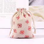 Red Snowflake 10X14Cm