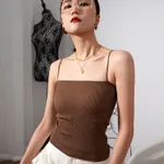Inner Wear Base Camisole For Women - Caramel