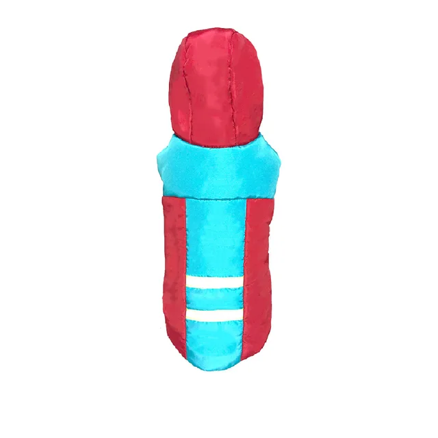 Thickened Cotton Hooded Dog Clothes Warm Red - Shop at LoveMi