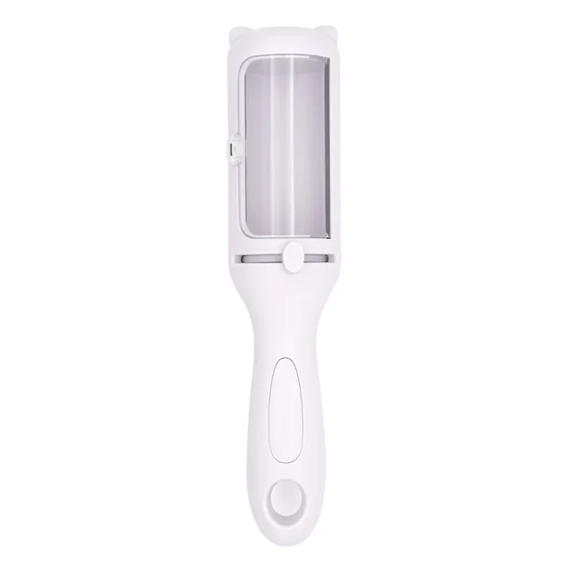 Pet Comb Hair Removal Brush Two in one Roller White - Shop at LoveMi