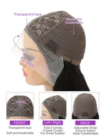 Front Lace Wig Human Hair Wig - T Lace