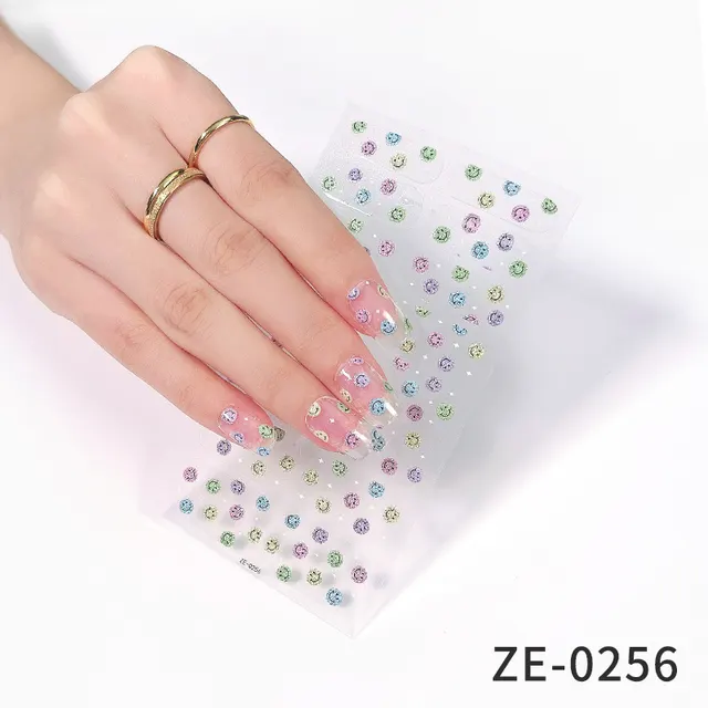 Fashion Christmas Waterproof Manicure Stickers Ze0256 - Shop at LoveMi