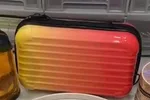 Solid Colour Tote Mini Waterproof Storage - Orange