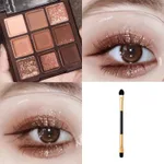 Chocolate Jiugongge Grid Earth Color Pure Nude Makeup Eye Shadow Plate - Chocolate Nine Colors - View 1