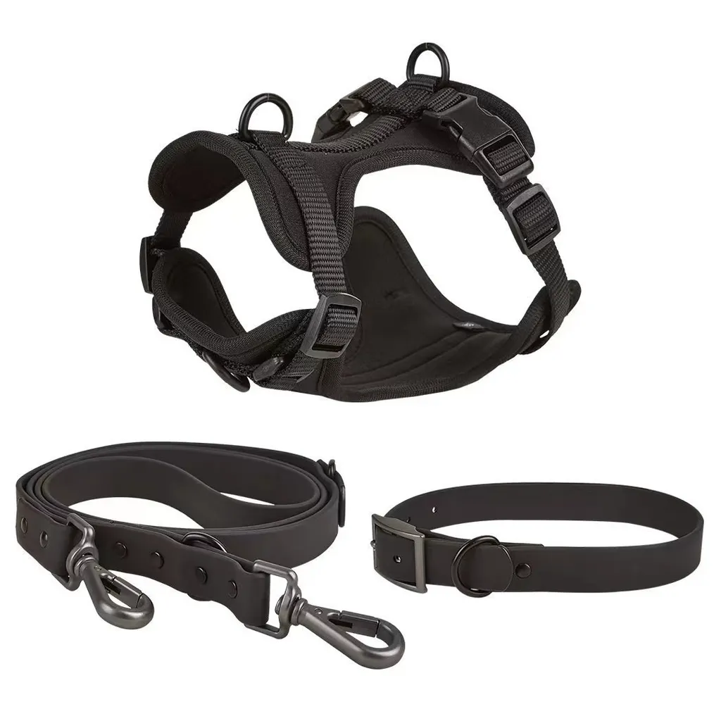 Polystyrene Hand Holding Rope Necklet Set Universal Strap - Black Hand Holding Rope