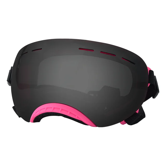 UV Protection Pet Windproof Goggles Pink Frame Gray Sheet - Shop at LoveMi