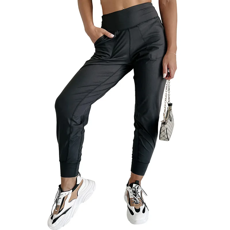 Fall High Waist Ankle tied Women's Casual Pants Lc7712269 Black - Shop at LoveMi