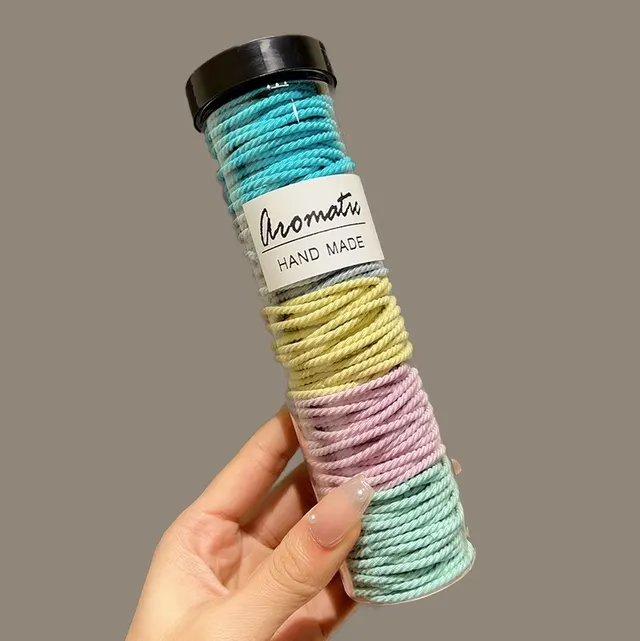Basic Style Seamless Hair Extension Rubber Band Light Color - Shop at LoveMi