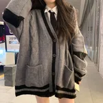 Sweater Cardigan-L