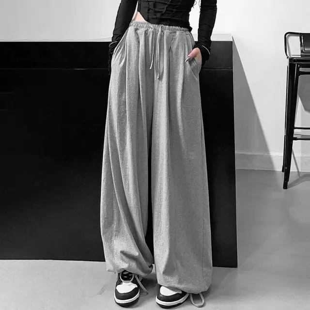 Women's All match High Waist Casual Bloomers Gray - Shop at LoveMi