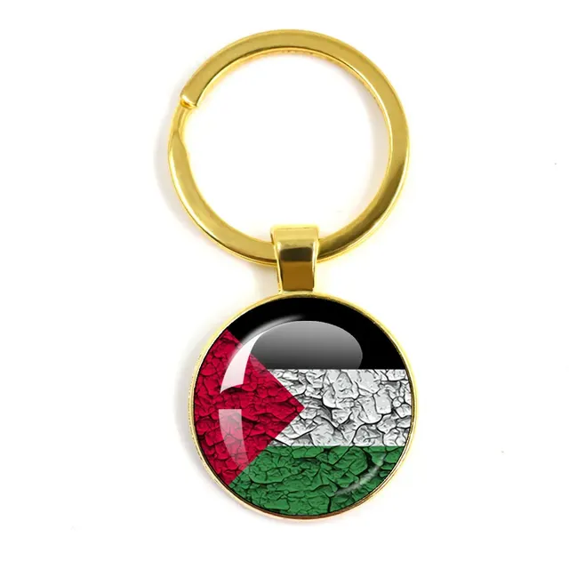 Palestinian Flag Time Stone Pendant Style 6 - Shop at LoveMi