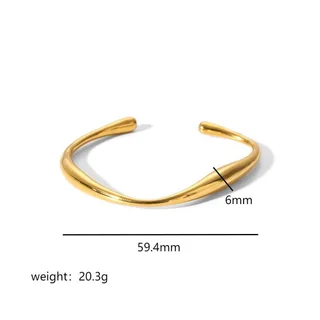 Ins Style Titanium Steel Bracelet Six-pointed Star Buckle - Tb7003