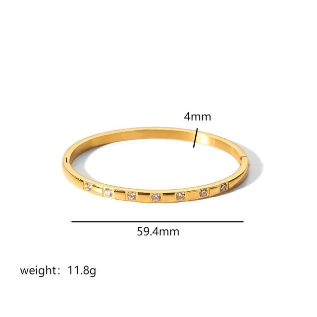 Ins Style Titanium Steel Bracelet Six pointed Star Buckle Tb7005 - Shop at LoveMi
