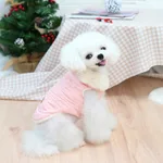 Pet Puppy Clothes Cotton-padded Jacket - Pink