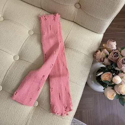 Women's Knitted Long Dopamine Multi color Gloves Pink - Shop at LoveMi