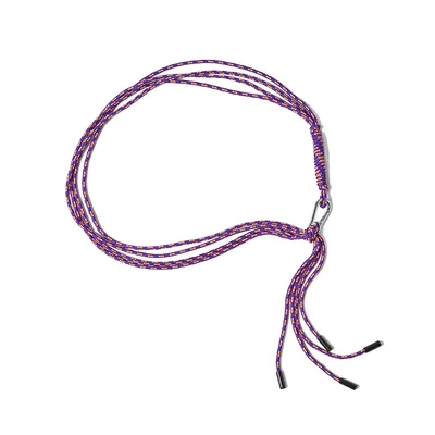 Summer Evergreen Trendy Unique Waist Strap Pants Simple Woven Belt Purple - Shop at LoveMi