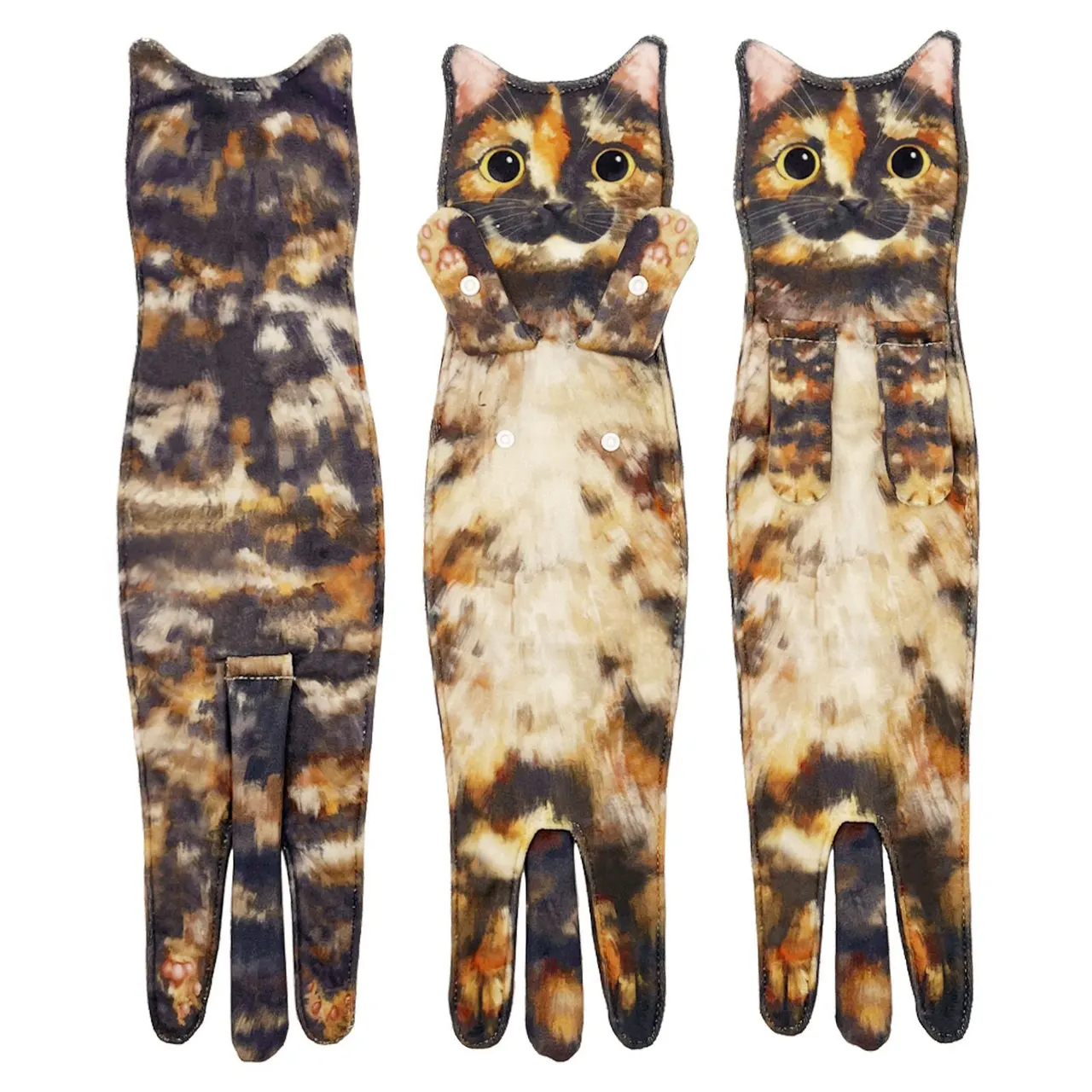 Cartoon Printing Hanging Face Cloth - Hawkbill Cat