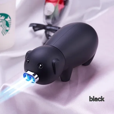Flame Creative Lighter Creative Ornaments Black - Shop at LoveMi