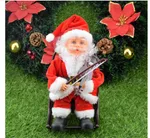 Creative Electric Ladder Santa Claus Toy Children Gift - Play The Violin