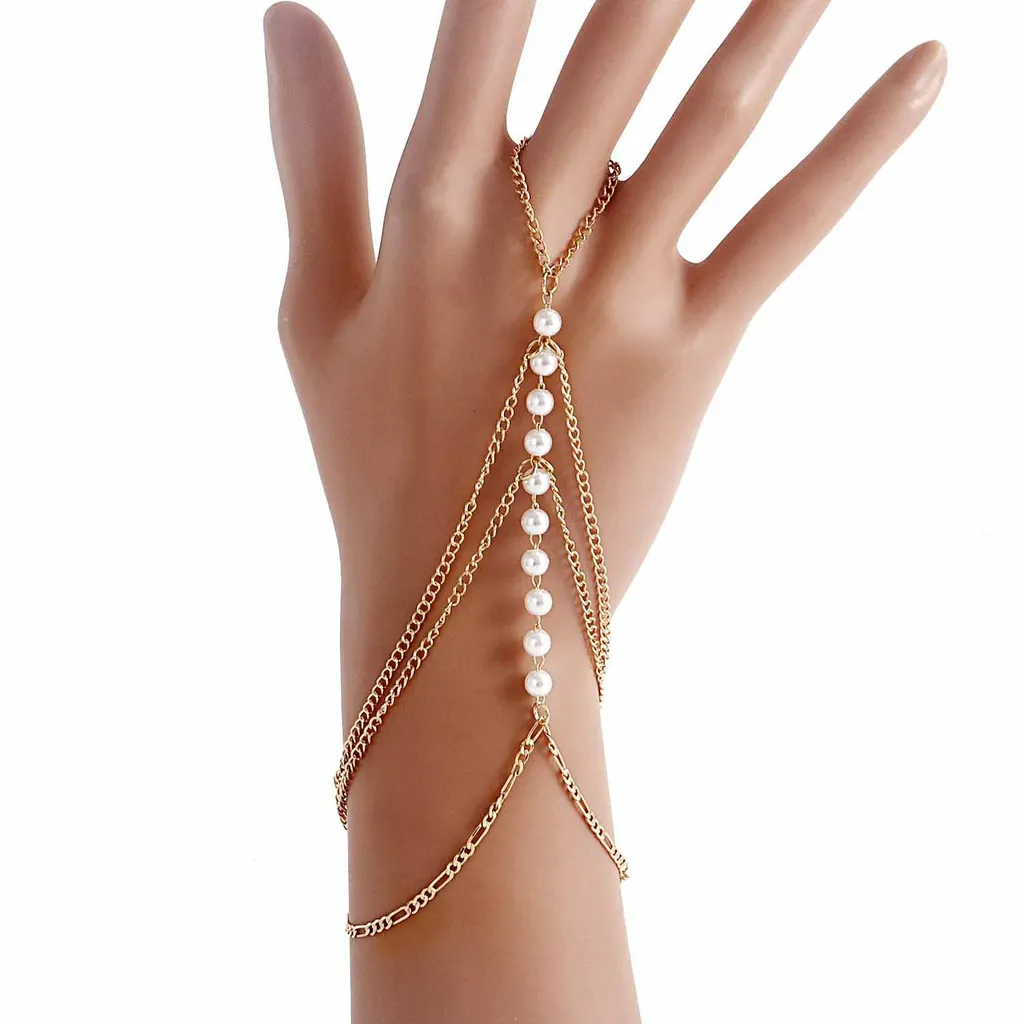 Ins Style Punk Pearl Bracelet - Style 3