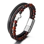 Agate Stone White Cross