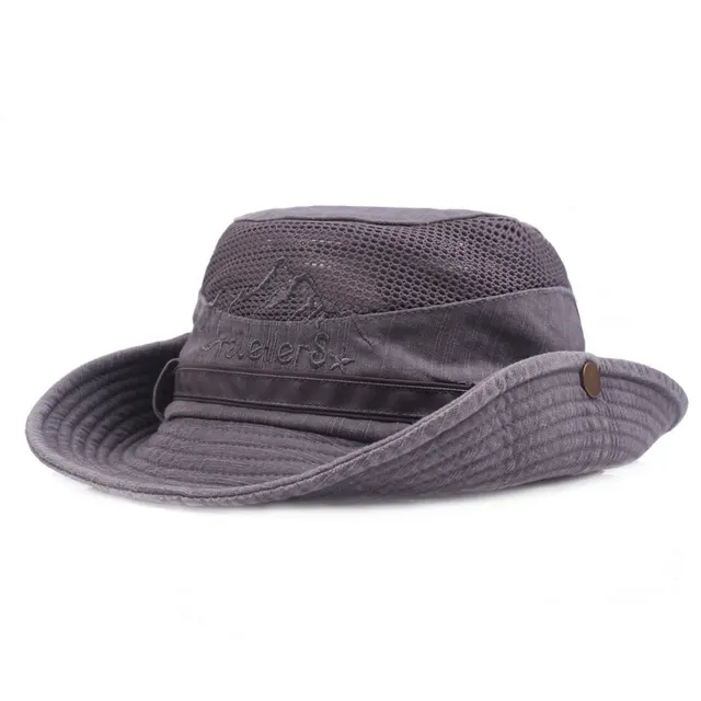 Sun hat along the sun hat - Grey
