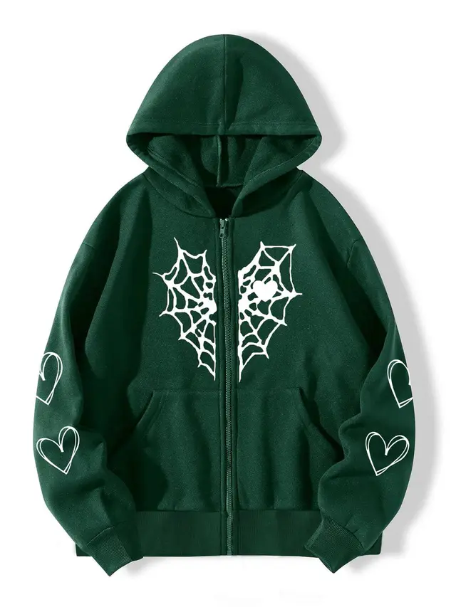 Fashion Hooded Cardigan Coat Women Dark Green - Shop at LoveMi