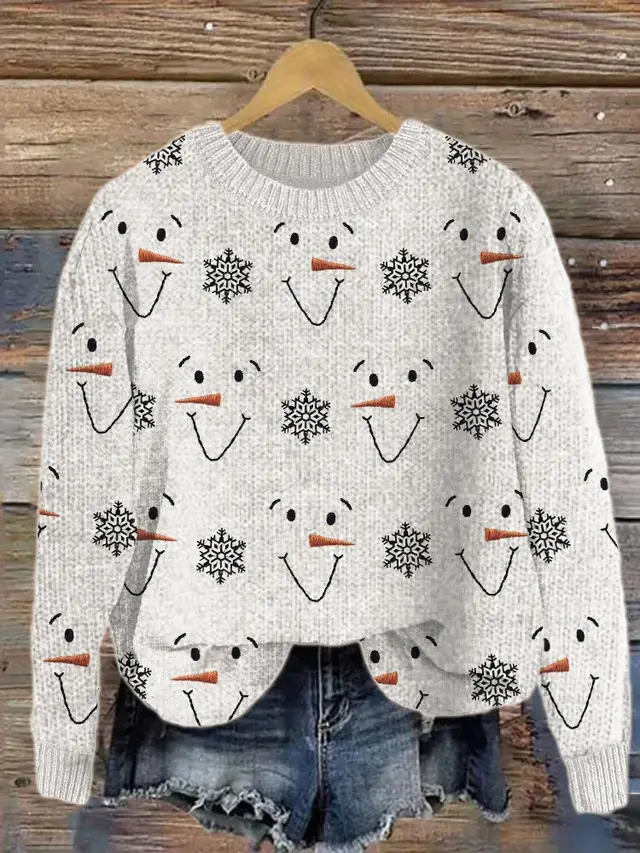 Men's And Women's Printed Crew Neck Sweatshirt Style18 - Shop at LoveMi