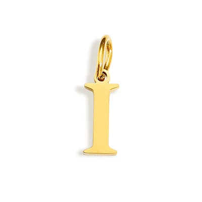26 Letter Pendant Couple Bracelet Necklace English Pendant I Gold - Shop at LoveMi