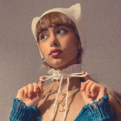 Women's Fashion Rabbit Ears Knitted Handmade Wool Hat White Cat Ear Cap - Shop at LoveMi