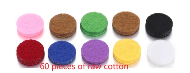 Lucky Tree Aromatherapy Oil Stainless Steel Alloy Bracelet 60Pcs Of Raw Cotton - Shop at LoveMi