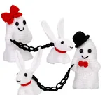 Chenille Doll Material Package Handmade DIY Crochet Woven Material Kit - Pre Sale Little Ghost