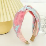 Pink Crossed Headband
