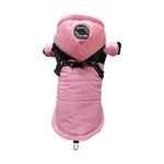 Pet Coat Waterproof Warm Pet Dog Clothes Pet Shell Jacket - Pink