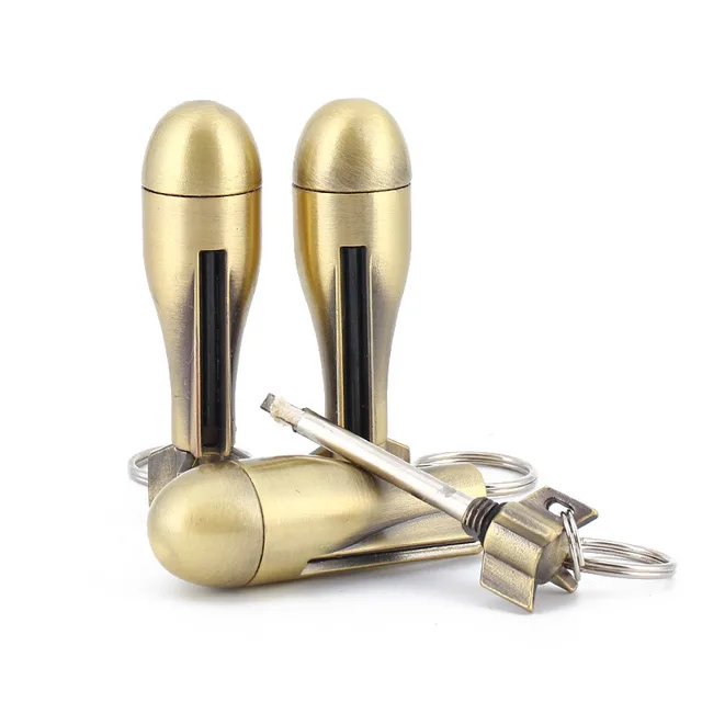 Metal Missile Ten Thousand Matches With Keychain 2Pc - Shop at LoveMi