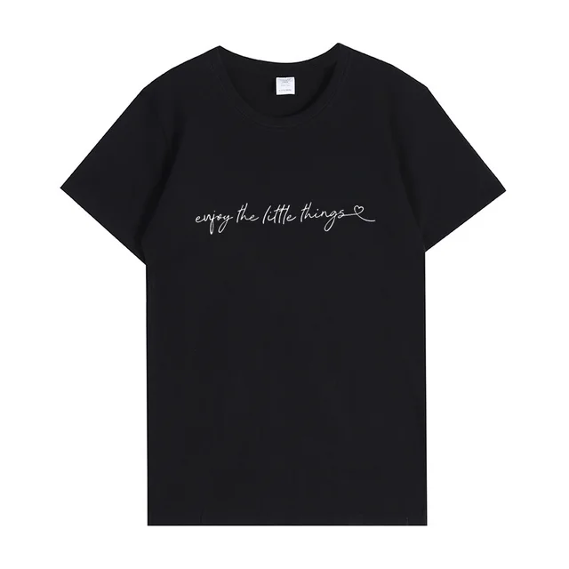 Women's Drop Shoulder Loose Cotton Short Sleeve T shirt Black - Shop at LoveMi