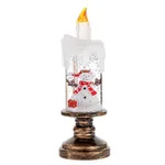 Candle Style Snowman