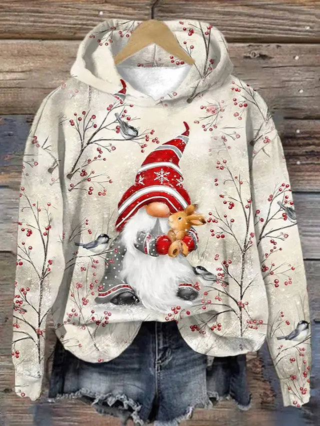 Autumn And Winter European And American Drop shoulder Sleeve Digital Printing Sweater Jlnwy11L2 - Shop at LoveMi