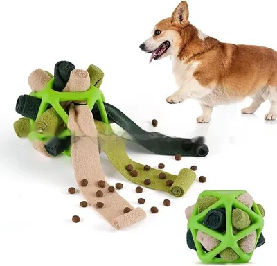 Pet Toy Pet Sniffing Ball Interactive Toy Palm Green - Shop at LoveMi