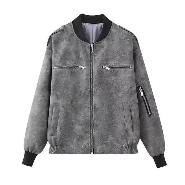 Fashion Casual Jacket Coat For Women Gray - Shop at LoveMi