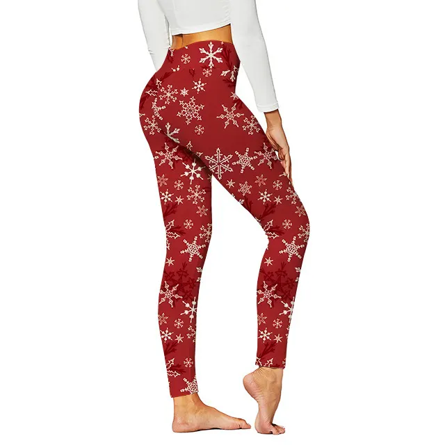 Christmas Pattern Yoga Pants Digital Printed Yjk01A24Sm4074 - Shop at LoveMi