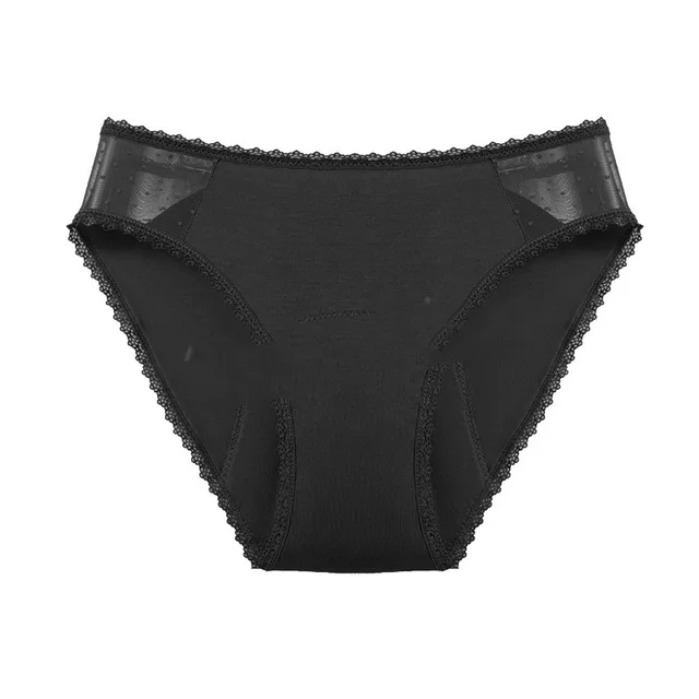 Sexy Lace Washable Women's Underwear Leak Proof Black - Shop at LoveMi
