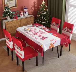 Waterproof And Oil-proof Christmas Tablecloth - Christmas 205