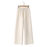 Beige Casual Pants